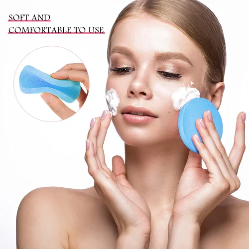 Miniatura 3 de Patelai 120 esponjas faciales comprimidas para esteticistas, eliminación de maquillaje facial, almohadilla de esponja de limpieza, exfoliante, spa