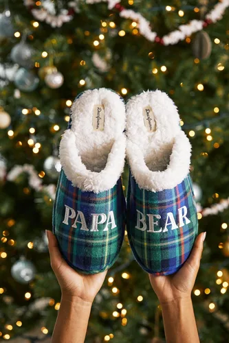 Miniatura 3 de Dearfoams Pantuflas Papa Bear para hombre