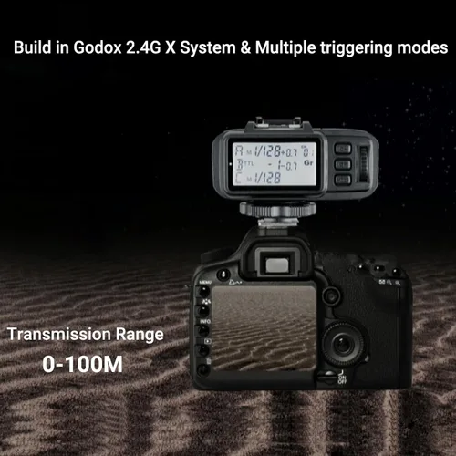 Miniatura 6 de Godox X1R-C TTL Receptor de disparo de flash inalámbrico compatible con cámaras Canon, receptor flash inalámbrico 2.4G, sincronización de alta