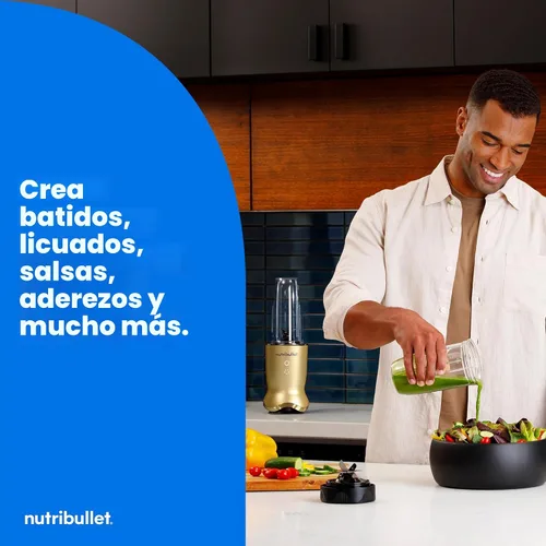 Miniatura 9 de NutriBullet Ultra Personal Blender NB50500BR, 32 onzas, Latón