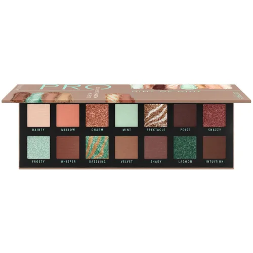 Miniatura 2 de Paleta de sombras pro toque de menta delgada: paleta
