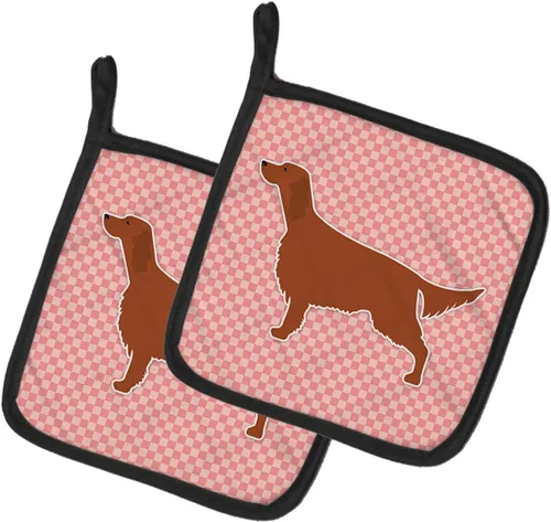 Miniatura 81 de Caroline's Treasures BB3567PTHD - Juego de soportes para ollas de cocina resistentes al calor, almohadillas calientes para cocinar, hornear, Copo