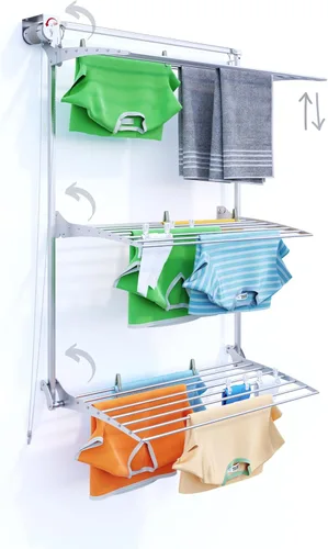 Miniatura 18 de foxydry Aireador vertical de pared de torre para uso en interiores y exteriores (blanco, 59.8 in / 59.8 pulgadas)