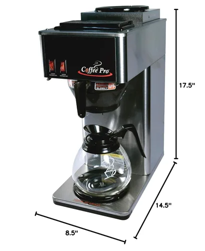 Miniatura 2 de Coffee Pro Cervecera comercial de dos quemadores