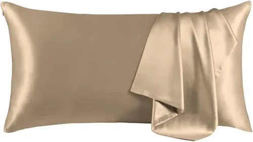 Miniatura 40 de THXSILK Funda de almohada de seda de morera 100% para cabello y piel, funda de almohada de seda hipoalergénica, suave, transpirable, con cremallera