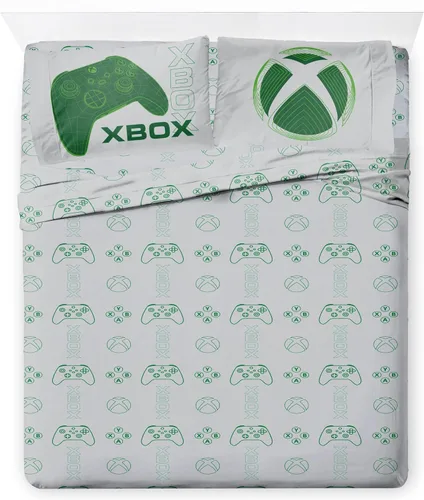 Miniatura 23 de Jay Franco Juego de sábanas infantiles de dibujos animados con sábanas bajeras, planas y funda de almohada, ropa de cama ultrasuave con funda