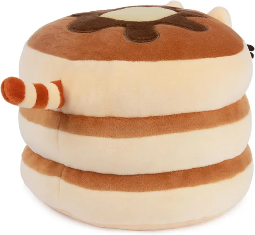 Miniatura 5 de GUND Pusheen la gata Pancake Squisheen - Peluche de felpa, juguete blandito para niños a partir de 8 años, color marrón, 6