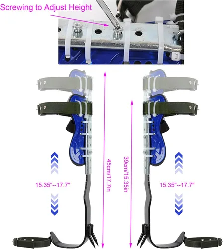 Miniatura 4 de Tree Climbing Spikes, Tree Climbing Gear with Non-Slip Pedal, Adjustable Tree Climbing Tool Set