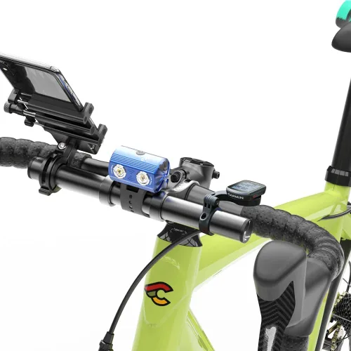 Miniatura 2 de Volo - Extensor de barra estable de aluminio duradero para manillar de bicicleta, soporte de montaje para bicicleta, soporte para soporte
