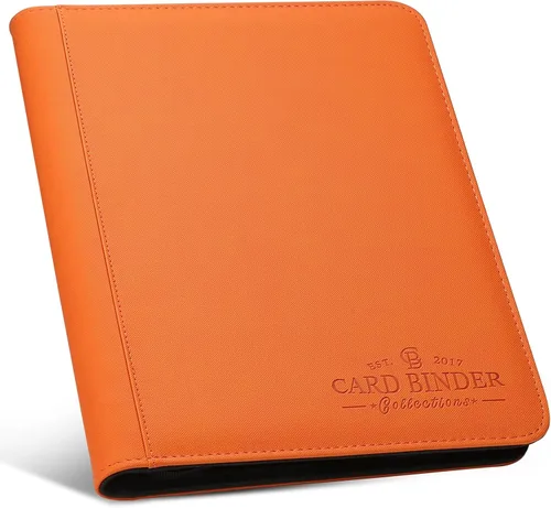 Miniatura 10 de Carpeta para Tarjetas Coleccionables, Carpeta Álbum de Colección de Tarjetas con 540 Bolsillos de Carga Lateral, Carpeta Álbum de 9 Bolsillos