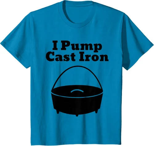 Miniatura 74 de I Pump - Camiseta de hierro fundido para cocinar al horno holandés