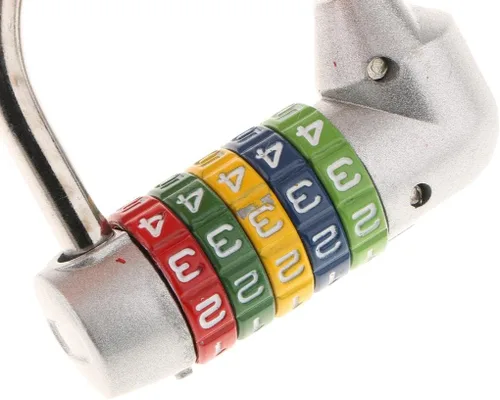 Miniatura 6 de 5 Dial Digit Combination Number Padlock Luggage Bag Travel Luggage Pad Lock, 4 Assorted