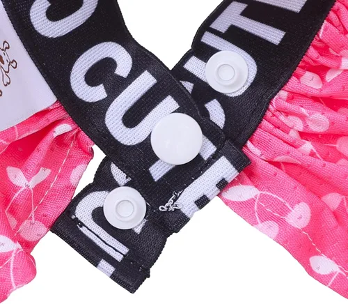 Miniatura 5 de CuteBone Vestido deportivo para perros de dos piezas, falda ligera para cachorros, ropa para gatos pequeños, ropa para gatos SPS12XS