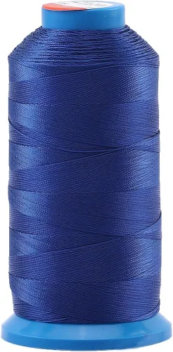 Miniatura 11 de Selric [1500 yardas/recubierto/sin desenredo/22 colores disponibles] Hilos de nailon prensado resistentes #69 T70 tamaño 210D/3 para tapicería