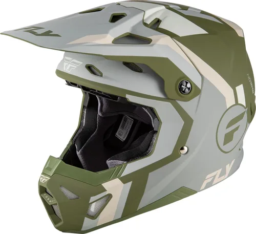 Miniatura 7 de FLY Racing Formula CP Seal MX - Casco aprobado por ECE/DOT, carcasa de policarbonato ligero, equipo de protección avanzada para motocross