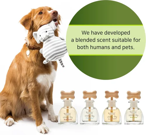 Miniatura 4 de EVENDAY Oh My Silly - Difusor de varillas apto para mascotas, alimentado por AromaGuard y aceites aromáticos del Reino Unido, neutralizador
