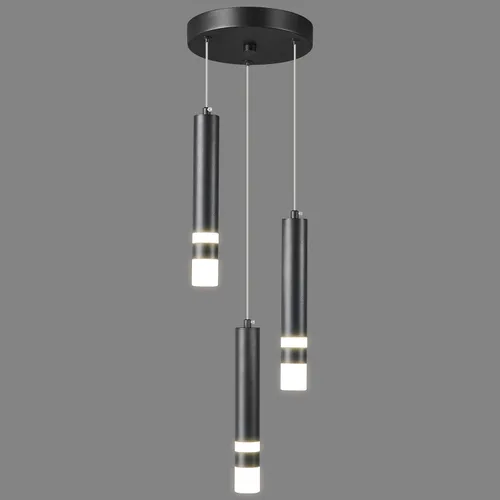 Miniatura 10 de Lámpara de techo colgante moderna de 9 luces regulable LED 54W dorada, gran lámpara de araña para escalera, vestíbulo, sala de estar, dormitorio