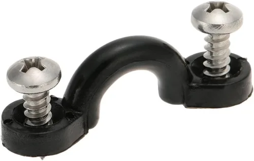 Miniatura 4 de Docooler Juego de 10 trabillas elásticas de nailon para cubierta con 20 tornillos para barco, kayak, cubierta