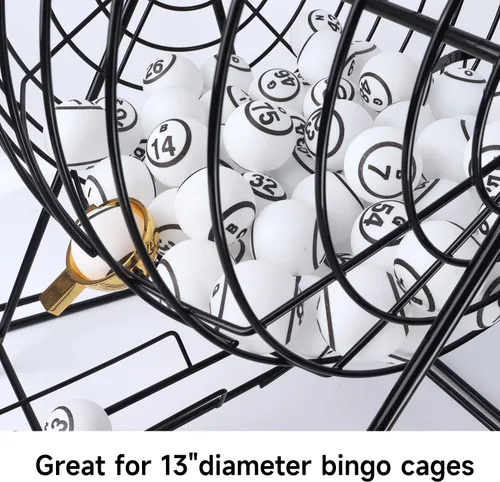 Miniatura 6 de GSE Games & Sports Expert Bingo Balls - Ping Pong Size Balls for Large Bingo Cage, Bingo Calling Balls for Parties, Prize Raffles, Family Game Nights