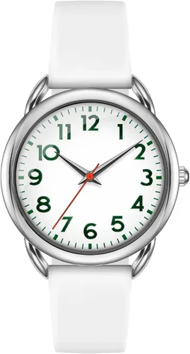Miniatura 4 de Bisley Watch for Women Numeral Dial Easy to Read Silicone Strap Fit for All Wrist Waterproof Fasion Watch Gift for Her