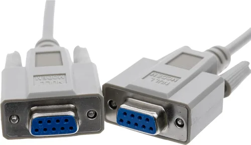 Miniatura 8 de CableWholesale Cable de módem nulo DB9 macho/DB9 hembra 8C de 6 pies (10D1-20206)