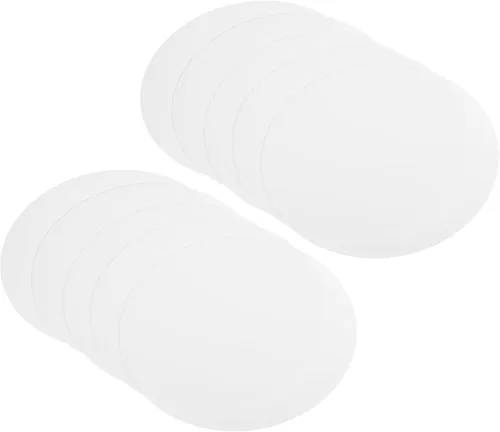 Miniatura 21 de PATIKIL Papel de cartón redondo de 2 pulgadas, 50 unidades de círculos de disco en blanco para decoración de fiestas, manualidades, manualidades