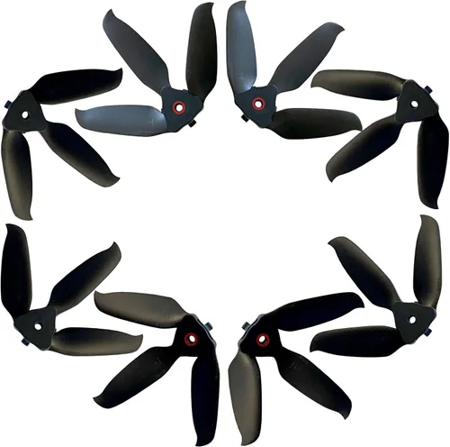 Miniatura 11 de DJI FPV Drone 5328 hélices de 3 aspas, accesorios de repuesto de liberación rápida de bajo ruido