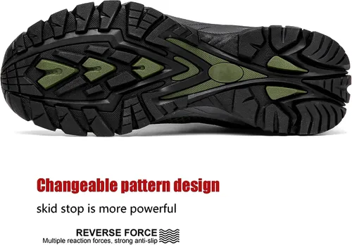 Miniatura 37 de ulogu Zapatos de senderismo impermeables para hombres y mujeres, cómodos, ligeros, antideslizantes, para caminar todo el día, para trabajar y caminar
