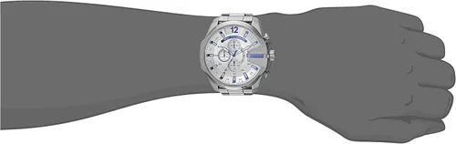 Miniatura 6 de Diesel Mega Chief Reloj analógico y digital de silicona - DZ4552