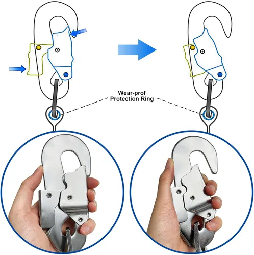 Miniatura 5 de Trsmima Arnés de Seguridad para Caza, Correas de Restricción de Cinturón para Escalada de Árboles, Cordón de Seguridad Ajustable, Añadir Nivel