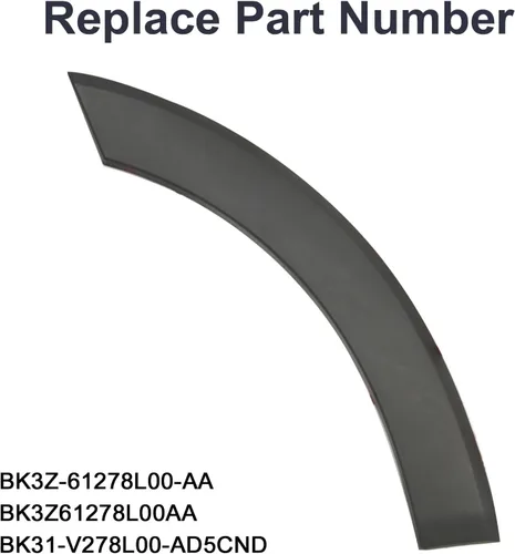 Miniatura 2 de Moldura Trim para guardabarros de puerta delantera derecha, panel de arco de rueda, lado del pasajero, compatible con Ford Transit-150 Transit-250