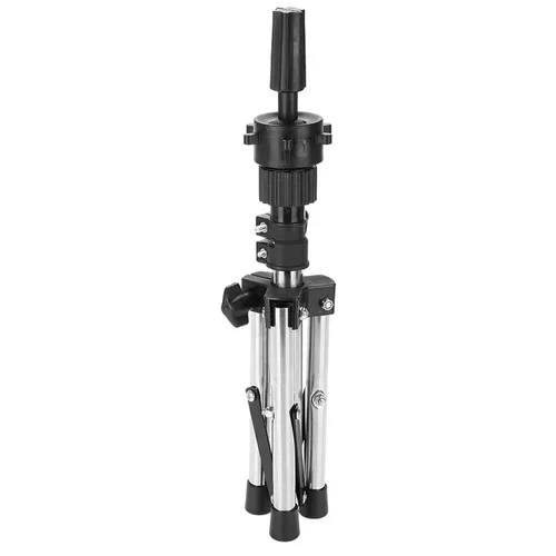 Soporte de trípode para cabeza de maniquí, soporte de trípode ajustable para peluquería, cosmetología, peluquería, entrenamiento, cosmetología,