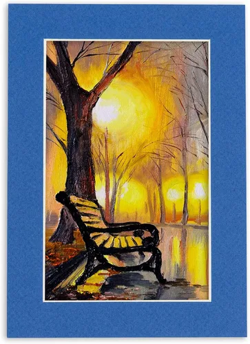 Miniatura 133 de 8.5x11 Mat for 11x14 Frame - Precut Mat Board Acid-Free Brown 8.5x11 Photo Matte Made to Fit a 11x14 Picture Frame, Premium Matboard for Family