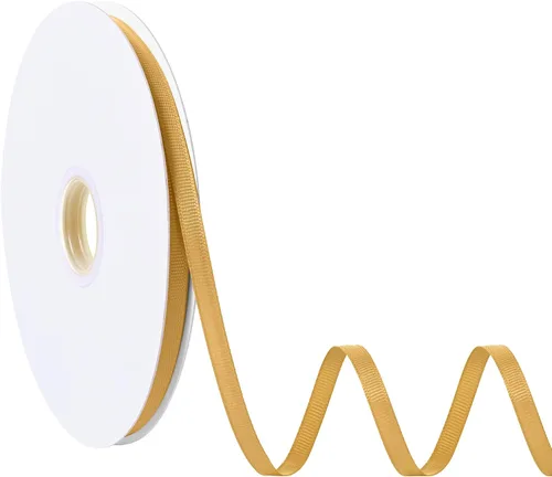 Miniatura 66 de Cinta blanca de grogrén de 1-1/2 pulgadas x 50 yardas para envolver regalos, muy adecuada para decoración de bodas, ramos, manualidades, costura