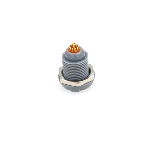 Miniatura 8 de 1P plástico PAG PKG enchufe enchufe Push Pull Auto bloqueo Hold Conector 2 Pin Plug macho para médico