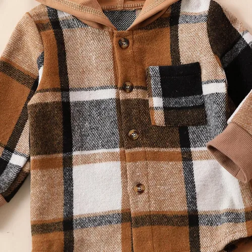 Miniatura 278 de Conjunto de ropa de otoño e invierno para bebé y niño, sudadera larga con capucha y pantalones para niños pequeños, 6, 12, 18, 24 meses, 2T