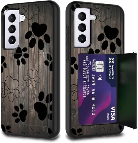 Miniatura 20 de Funda híbrida de doble capa con función atril para Samsung Galaxy A16 5G de 6.9 pulgadas, diseño de vaca con bandera estadounidense