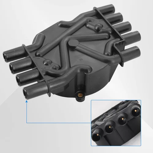 Miniatura 5 de V8 Kit de tapa y rotor para motores Mercruiser y Volvo Penta 5.0, 5.7, 6.2, 350 MAG MPI 5.0 5.7 GXI GI - 898253T29, 8M0060495, 3858975, 3858977