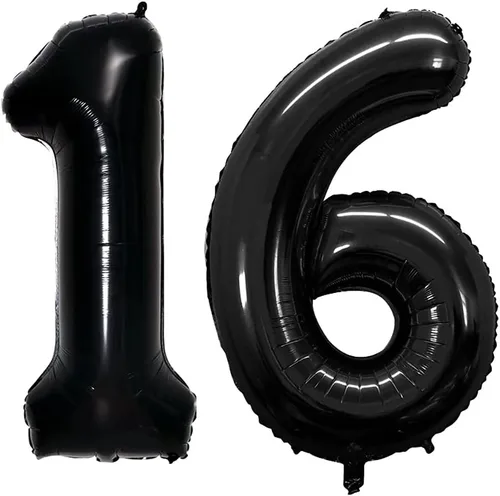 Miniatura 274 de Goer, conjunto de globos de papel aluminio para decoraciones de cumpleaños, globos de las letras de feliz cumpleaños y de números Oro