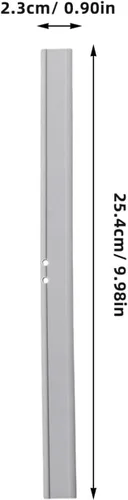 Miniatura 2 de Zerodeko Limpiaparabrisas Home 2pcs Reemplazo de la tira del limpiaparabrisas de cristal para la limpieza del hogar