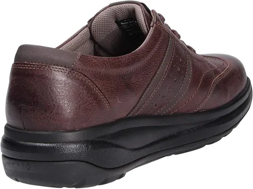 Miniatura 4 de JOYA David Mens Dark Brown Leather Casual