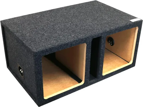 Miniatura 8 de Atrend Caja de altavoz de subwoofer SPL con ventilación única de 10 pulgadas - Caja de subwoofer diseñada y diseñada para subwoofers Kicker