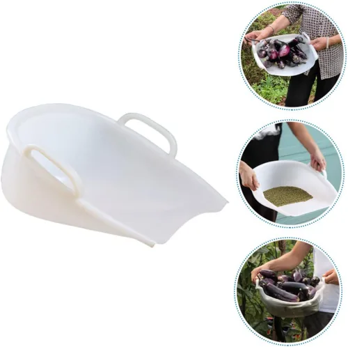 Miniatura 7 de GANAZONO Recogedor de mano multiusos de plástico grueso de limpieza para granos de cocina Contenedor Estilo aleatorio