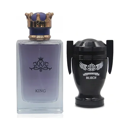 Miniatura 29 de King&1 Billion Lucky Men Colonia Set Eau De Parfum Spray para hombres, notas afrutadas enriquecidas por una fuerte fragancia a base de madera, ideal