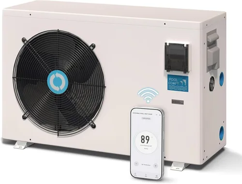 Miniatura 16 de ECOPOOLTECH Bomba de calor para piscina Calentador eléctrico para piscinas sobre el suelo (hasta 5000 galones) Compresor Turbo X Ultra Control