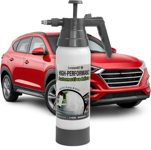 ExtremeMIST Pulverizador automotriz de alto rendimiento – Pulverizador de bomba de mano para detalles interiores y exteriores – Mister portátil con