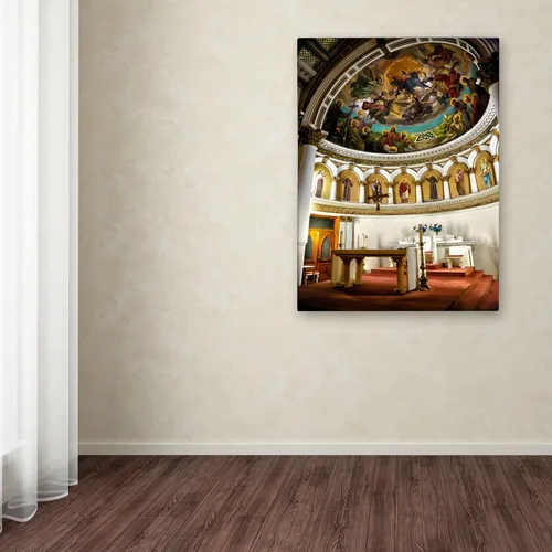 Miniatura 3 de Trademark Fine Art Cateyes - Lienzo decorativo para pared de St. Leonard's 2, 22 x 32 pulgadas