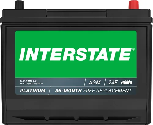 Miniatura 15 de Interstate Batteries Batería automotriz de 12 V, 50 Ah (tamaño del grupo H4) 570CCA SLI AGM, batería de repuesto para automóviles, SUV, sedanes