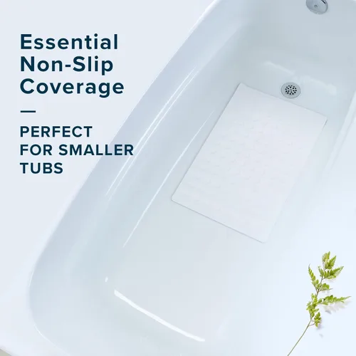 Miniatura 2 de SlipX Solutions Alfombrilla de seguridad de goma duradera de 22 x 14 pulgadas, siéntete seguro y seguro en tu baño o ducha, textura de superficie