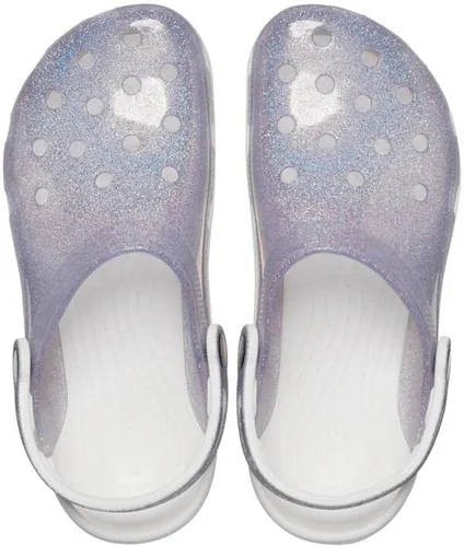 Miniatura 5 de Crocs Zuecos translúcidos clásicos unisex para adultos